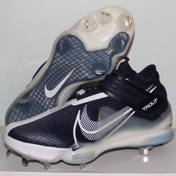 Nike Zoom Trout 7 Metal Baseball Cleats Mens 11.5 College Navy - Picture 1 of 6